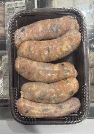 LING FRANGO C/PIMENTA BIQUINHO E PROVOLONE BAND. APROX. 550G