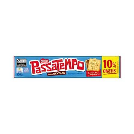 BISC NESTLE PASSATEMPO RECH 10%GRA 130G CHOCOLATE