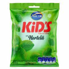 BALA ARCOR KIDS HORTELA 100G