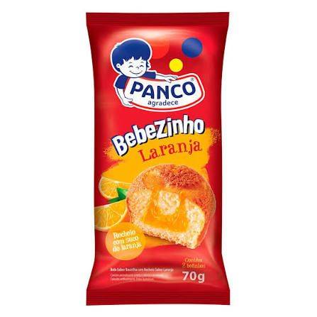 BOLO PANCO BEBEZINHO 70G LARANJA