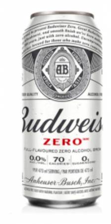 CERVEJA BUDWEISER ZERO LATA 350ML