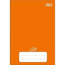 CADERNO BROCHURA CD TILIBRA MAIS 1/4 96FL LARANJA