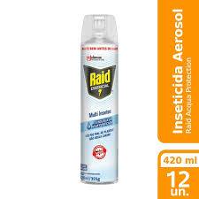 INSET RAID AER 420ML AGUA PURIFICADA