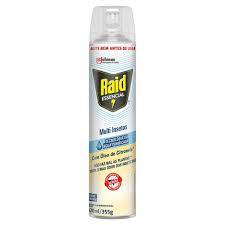 INSET RAID AER 420ML OLEO CITRONELA