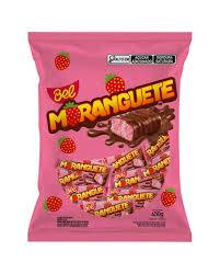 CHOC BEL PACOTE 450G C/50 MORANGUETE