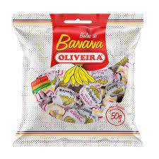 BALA OLIVEIRA BANANA 50G