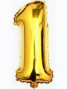 BALAO NUMERICO FESTMIL SILVER FESTAS N1 DOURADO