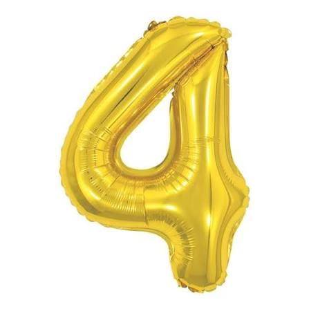 BALAO NUMERICO FESTMIL SILVER FESTAS N4 DOURADO
