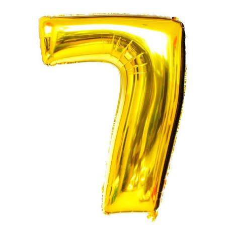 BALAO NUMERICO FESTMIL SILVER FESTAS N7 DOURADO