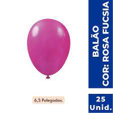 BALAO STARLUX LISO N6,5 C/25 ROSA FORTE