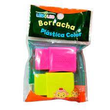 BORRACHA APAGAR LEO&LEO PLAST C/2 COLORIDA