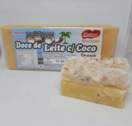 DOCE CATUNA LEITE C/COCO 300G BRANCO