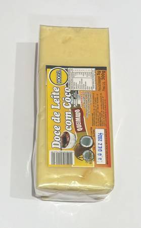 DOCE DOCIGEL LEITE C/COCO 300G QUEIMADO