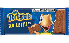 CHOC ARCOR BARRA TORTUGUITA 80G AO LEITE