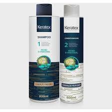 SHAMPOO/CONDIC KERATEX KIT 800+500ML RICINO D-PANT
