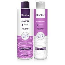 SHAMPOO/CONDIC KERATEX KIT 800+500ML HIALURONICO