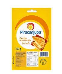 QUEIJO MUSSARELA PIRACANJUBA FATIAS 150G