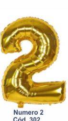 BALAO NUMERICO DUDONI FESTWAY N2 / N0 DOURADO