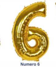 BALAO NUMERICO DUDONI FESTWAY N6 DOURADO