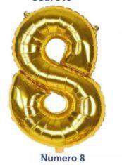 BALAO NUMERICO DUDONI FESTWAY N8 DOURADO