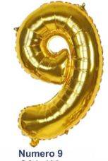 BALAO NUMERICO DUDONI FESTWAY N9 DOURADO
