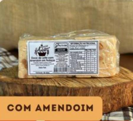 DOCE ARLETE LEITE 285G C/AMENDOIM