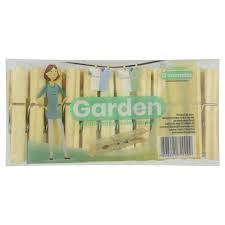 PRENDEDOR ROUPA MADEIRA GARDEN C/12