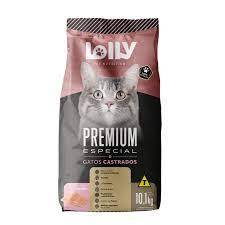 RACAO LOLLY GATO CASTRADO 10,1KG SALMAO