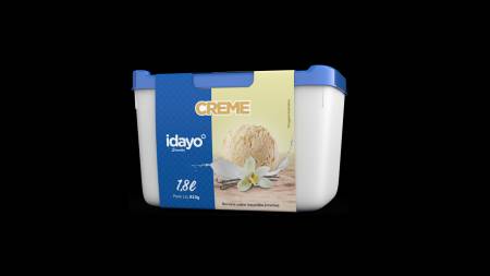 SORVETE IDAYO POTE 1,8L CREME