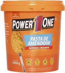 PASTA AMENDOIM POWER ONE 1,005KG INTEG CROCANTE