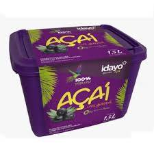 SORVETE IDAYO ACAI POTE 1,5L
