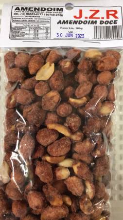 AMENDOIM JZR DOCE 160G