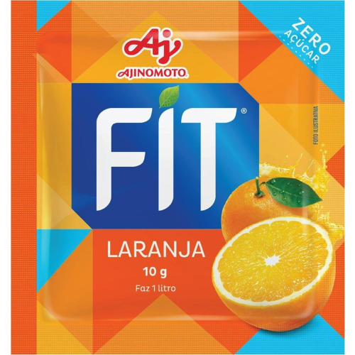 REFRESCO FIT ZERO 10G LARANJA