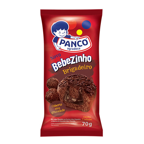 BOLO PANCO BEBEZINHO 70G BRIGADEIRO