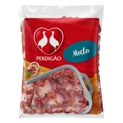 CARNE AVE 1KG MOELA PERDIGAO PACOTE