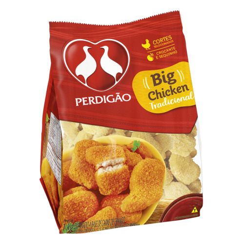 EMPANADO FRANGO PERDIGAO BIG CHICKEN 1KG TRADIC
