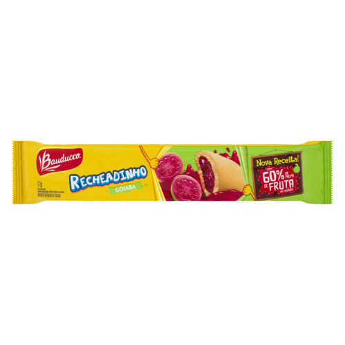 BISC BAUDUCCO RECHEADINHO 112G GOIABA