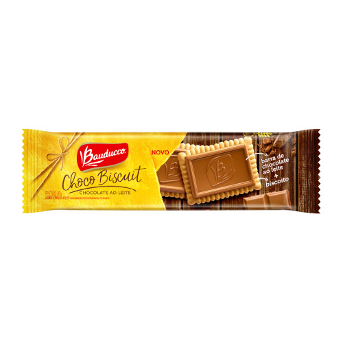 BISC BAUDUCCO CHOCO BISCUIT 80G AO LEITE