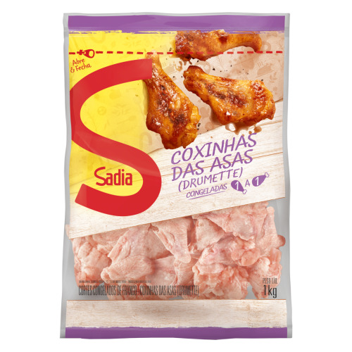 CARNE AVE 1KG COXINHA ASA SADIA IQF