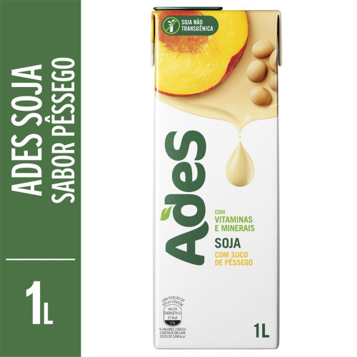 SUCO ADES PESSEGO 1L