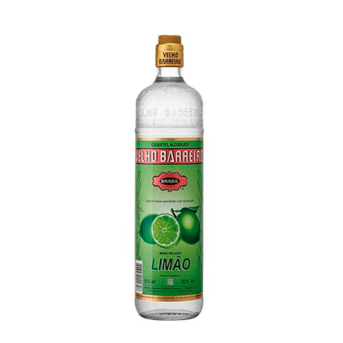 AGUARDENTE VELHO BARREIRO LIMAO 910ML