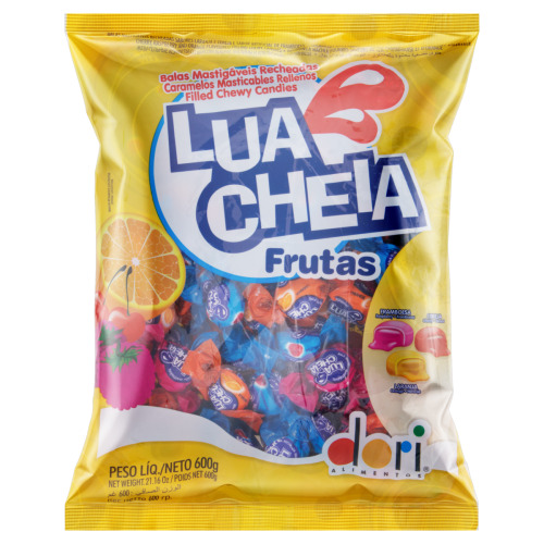 BALA DORI LUA CHEIA 600G FRUTAS