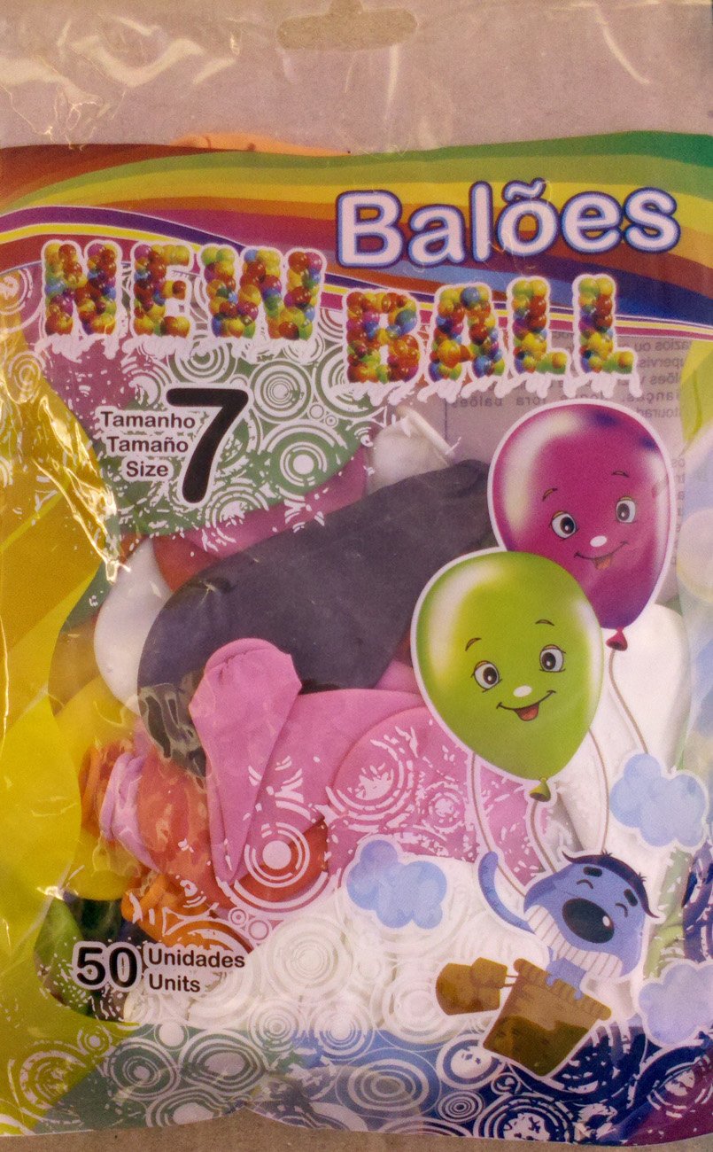 BALAO DUDONI PARANA LISO N7 C/50 SORTIDO