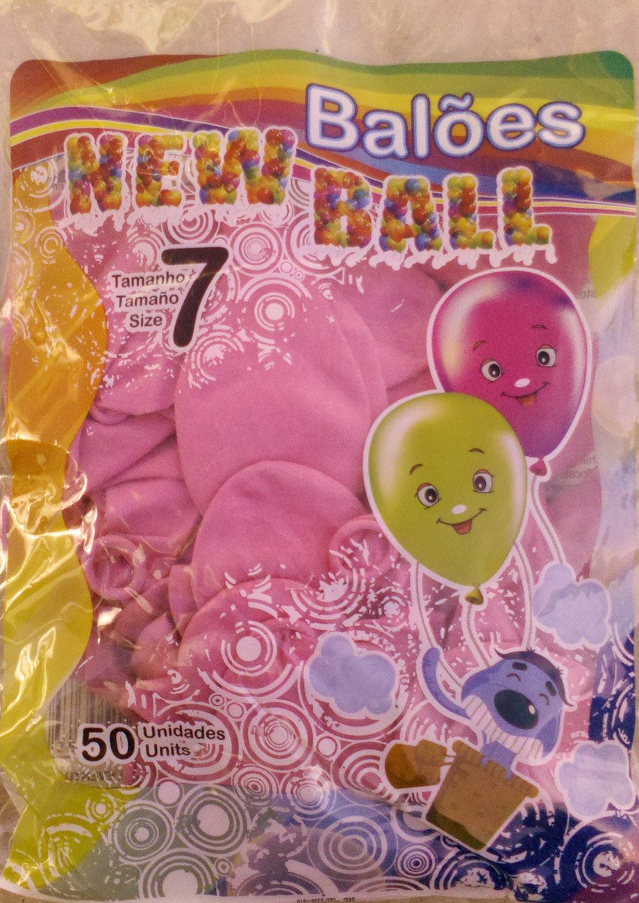 BALAO DUDONI PARANA LISO N7 C/50 ROSA