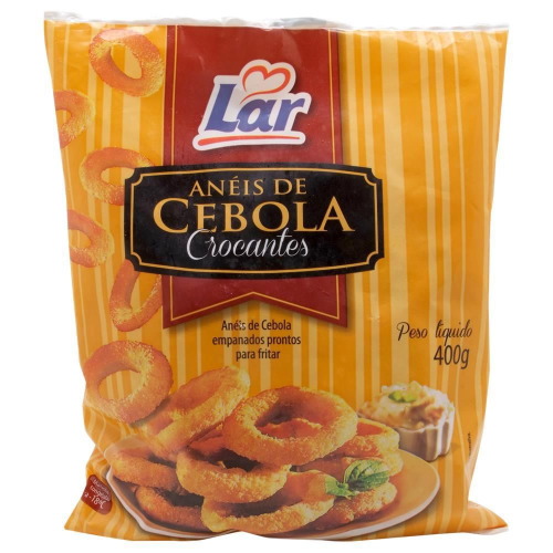 ANEIS CEBOLA LAR PREMIUM 400G