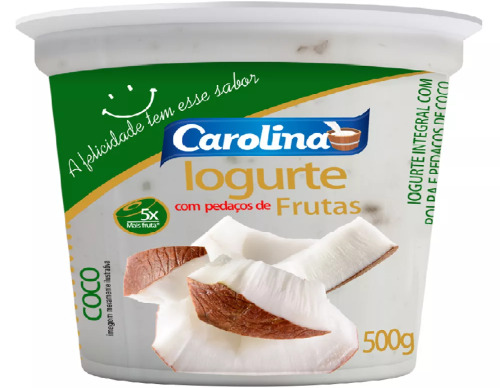 IOG CAROLINA C/PED FRUTAS 450G COCO