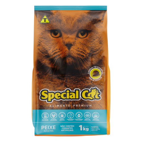 RACAO SPECIAL CAT 1KG PEIXE