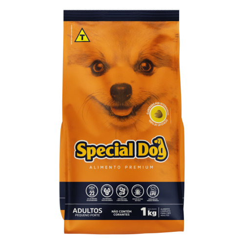 RACAO SPECIAL DOG PEQ PORTE 1KG ADULTO